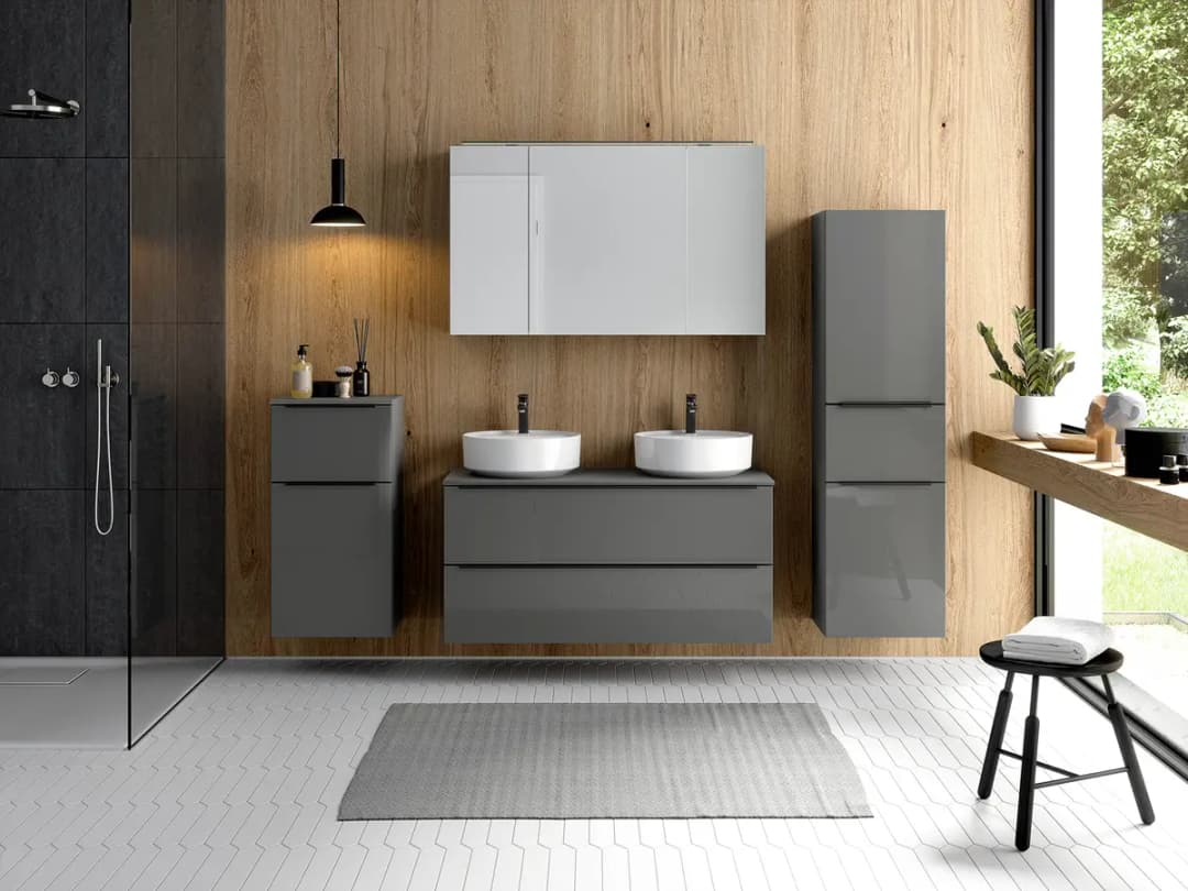 Badezimmerset MYBA XLV | Grau