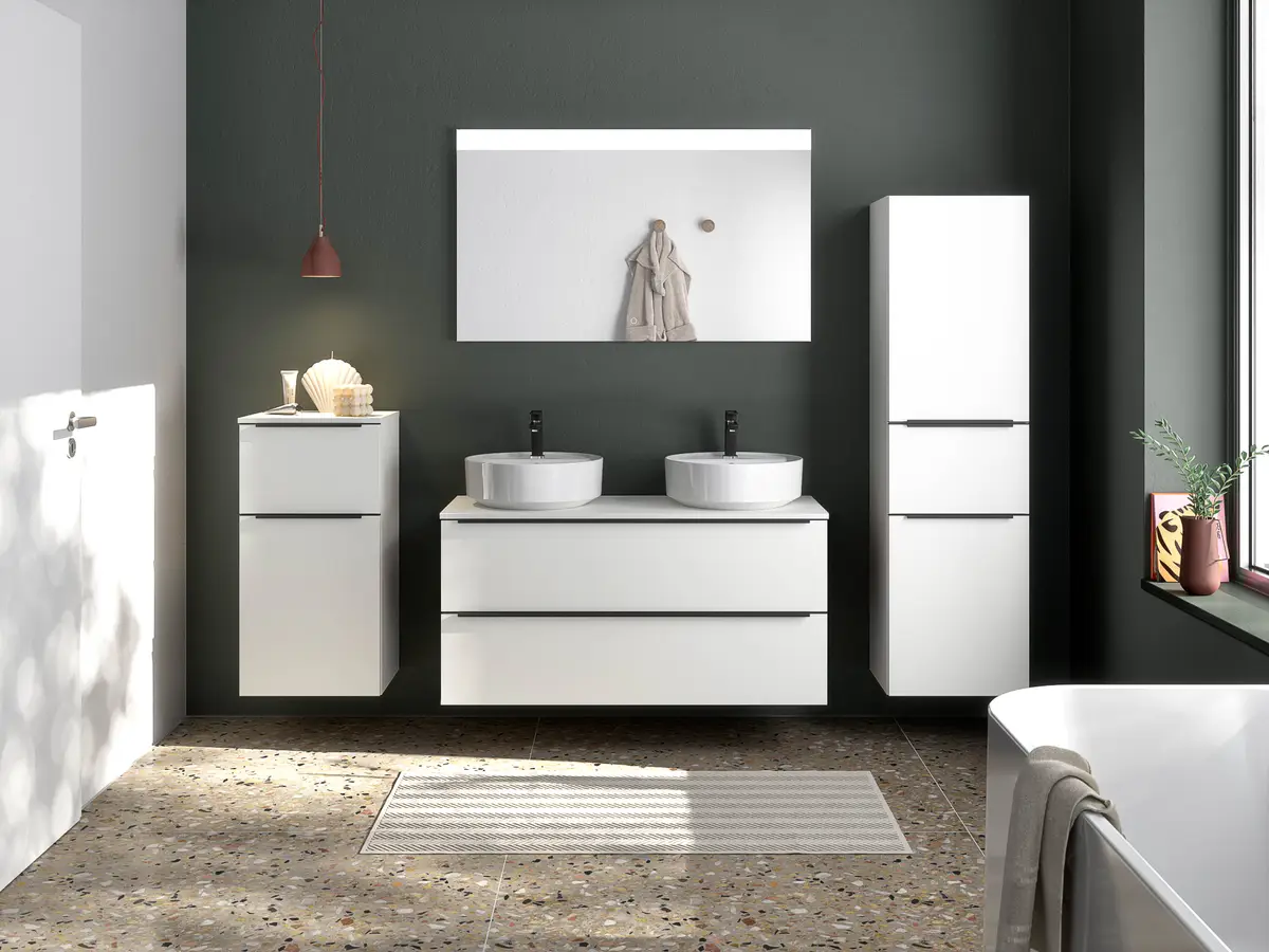 Badezimmerset MYBA XLIII | Weiß