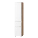 Hochschrank I 40cm Weiß/Matt Weiß | Weiß