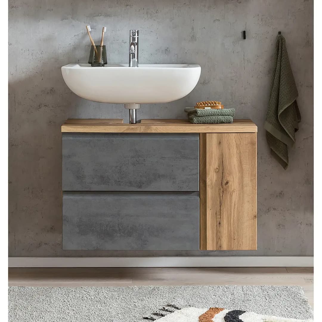 Waschbeckenunterschrank II | Grau