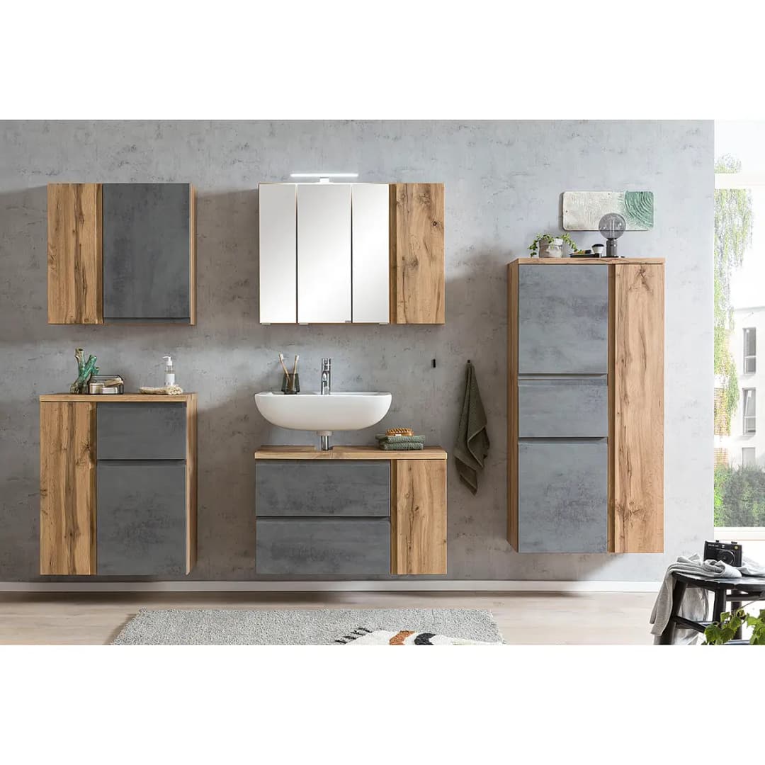 Waschbeckenunterschrank II | Grau