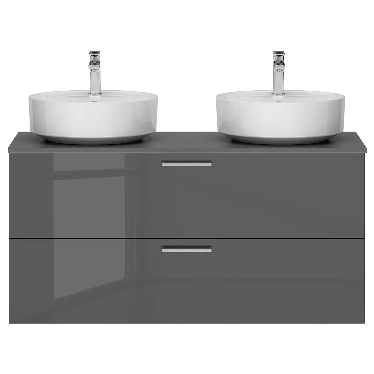 Doppelwaschtisch MYBA III | Grau
