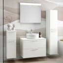 Badezimmerset MYBA LVIII 4-teilig 140cm Weiß/Weiß | Weiß