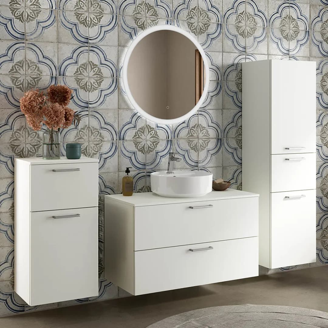 Badezimmerset MYBA LXXII 4-teilig | Weiß