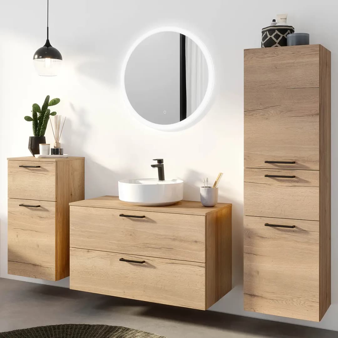 Badezimmerset MYBA LXXIII | Braun