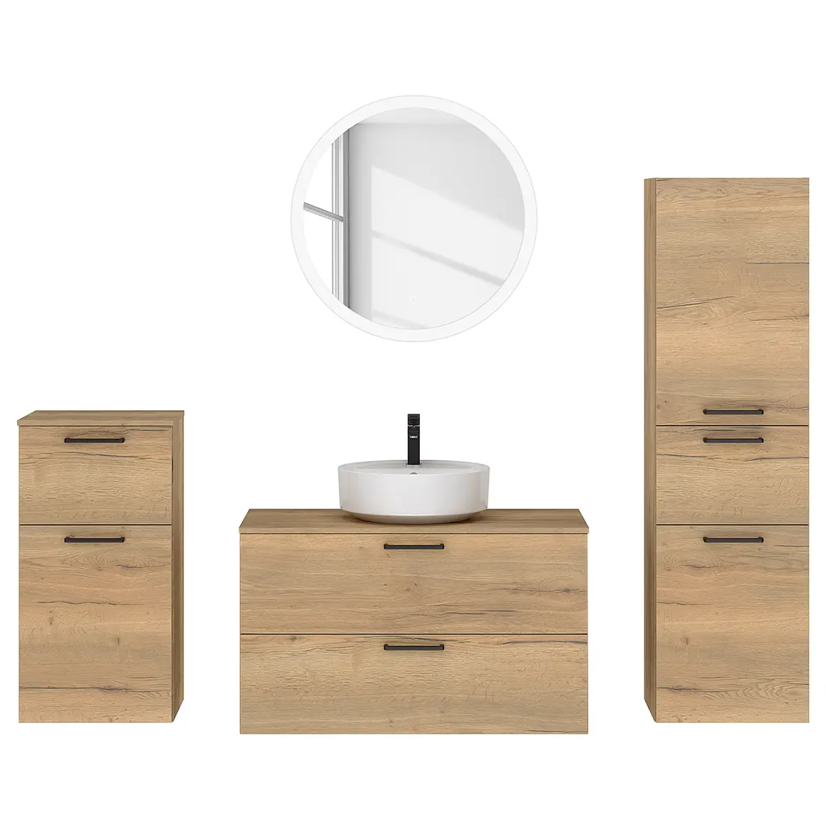Badezimmerset MYBA LXXIII | Braun