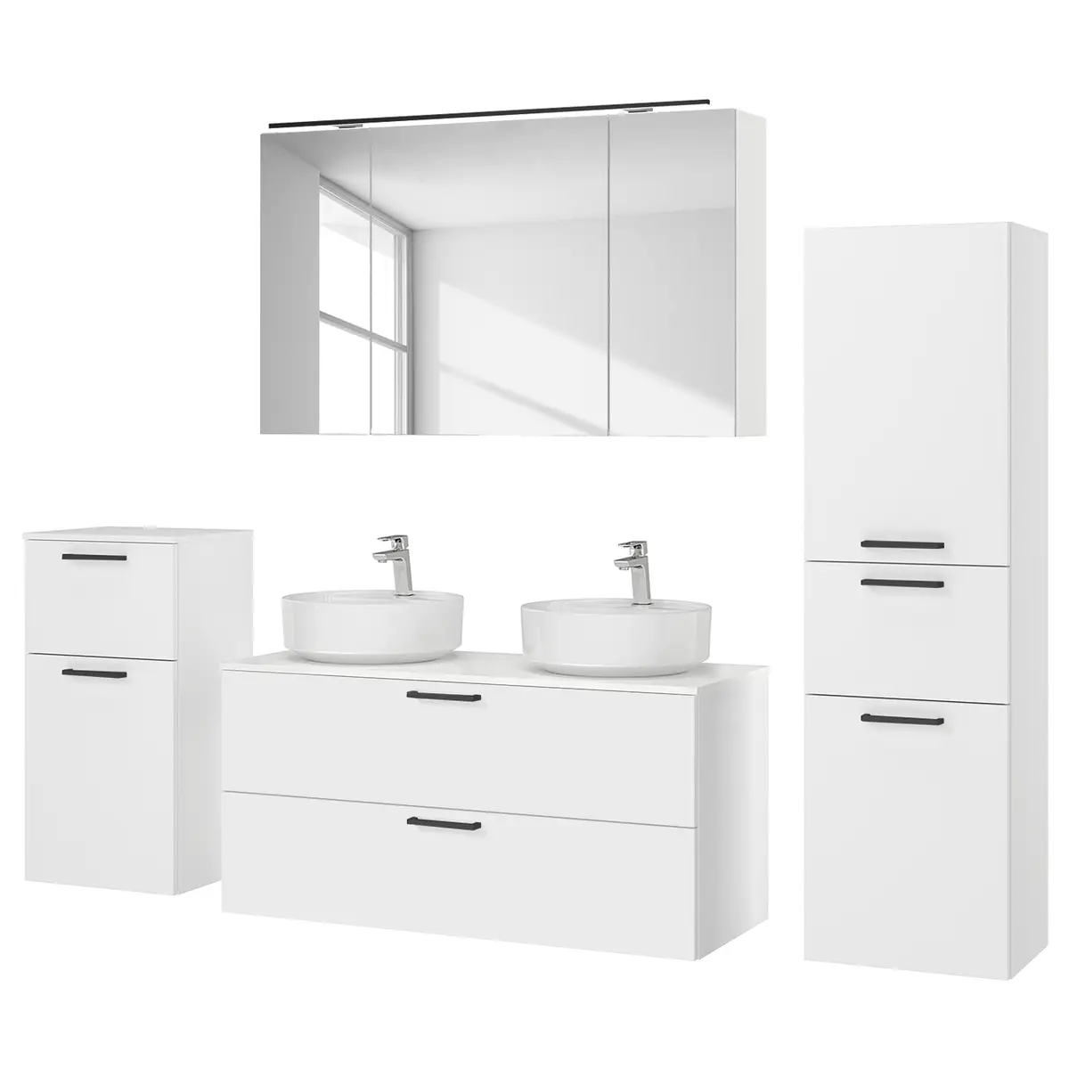 Badezimmerset MYBA LXIX | Weiß