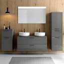 Badezimmerset MYBA LXVII | Grau