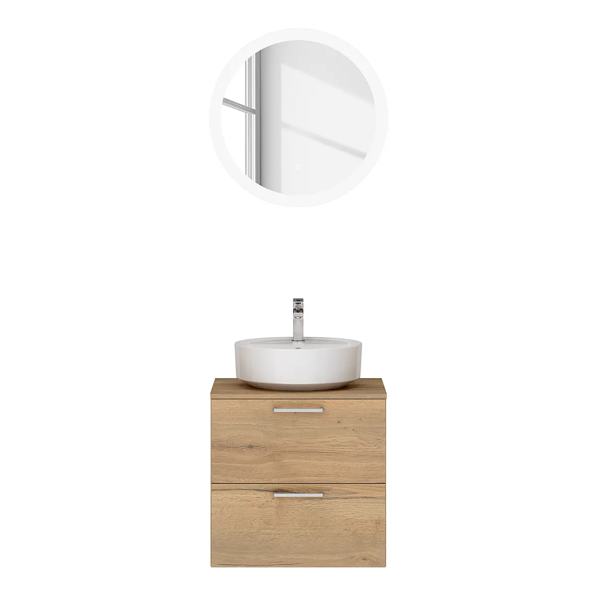Badezimmerset MYBA LXX 2-teilig 60cm | Braun