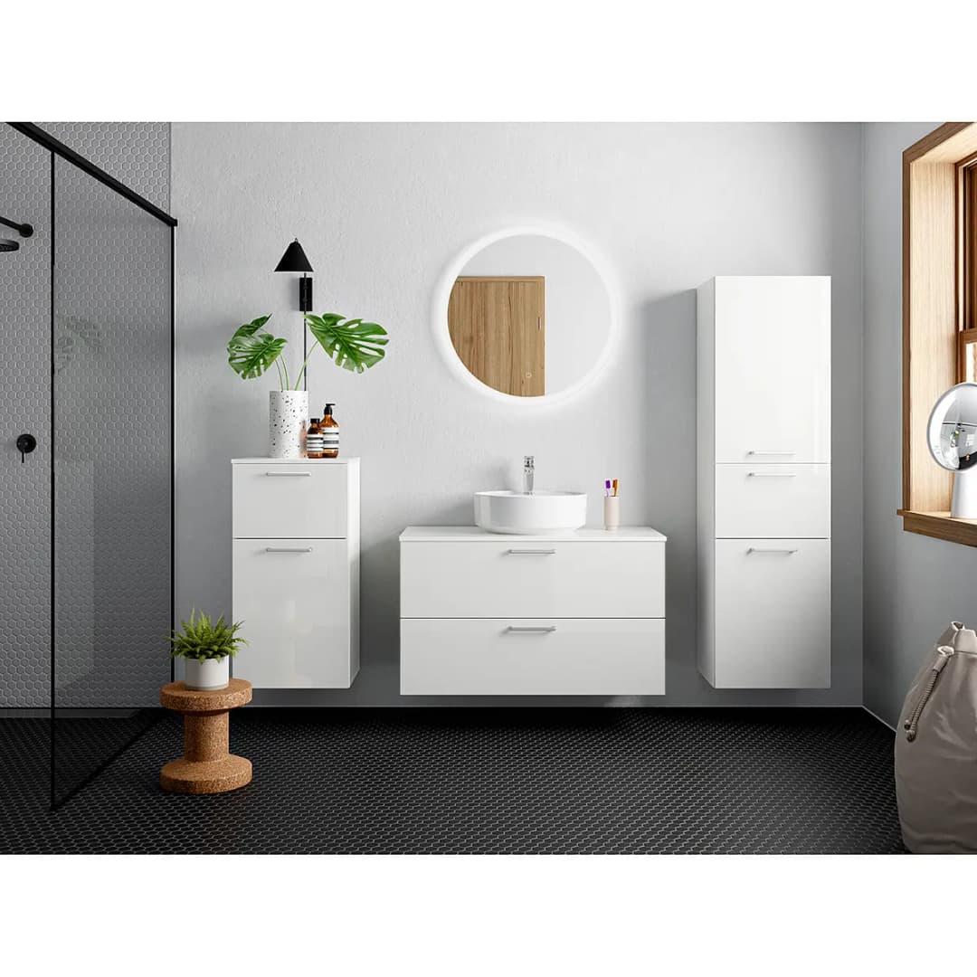 Badezimmerset MYBA LXX | Weiß