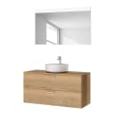 Badezimmerset MYBA LIV 2-teilig 120cm | Braun