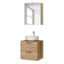 Badezimmerset MYBA LVII 2-teilig 60cm | Braun