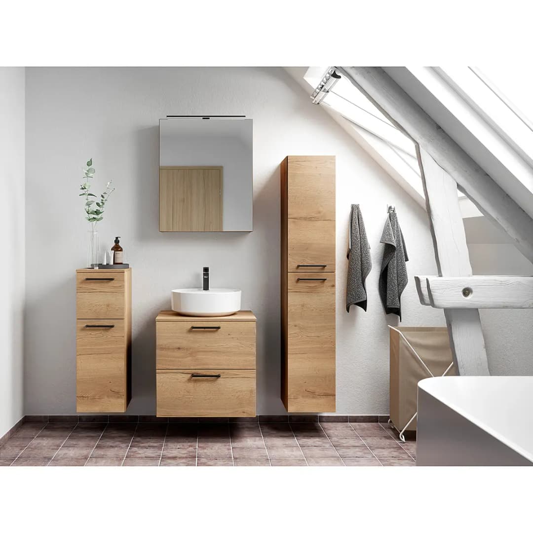 Badezimmerset MYBA LVII 2-teilig 60cm | Braun