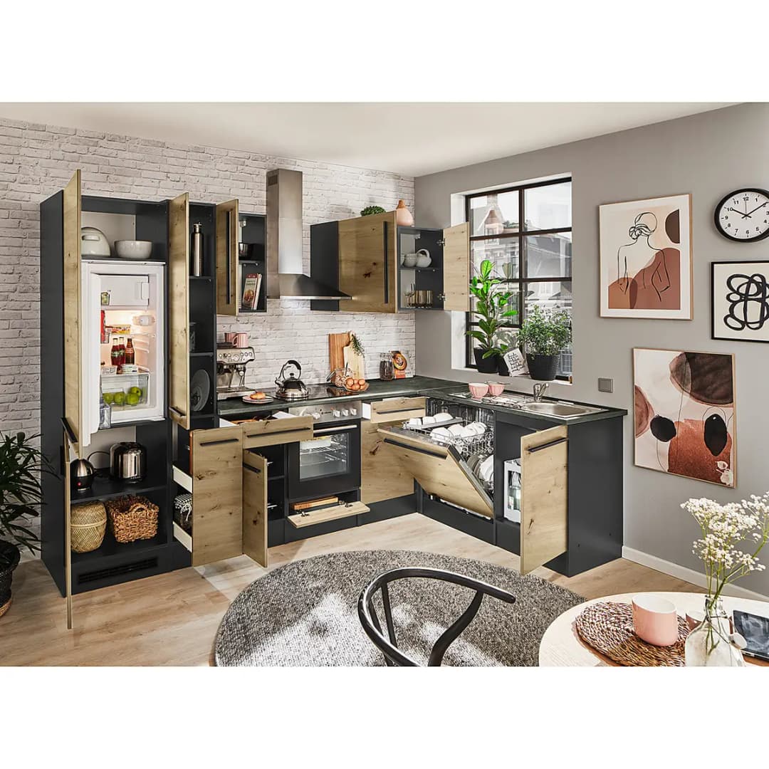 Eckschrank | Braun