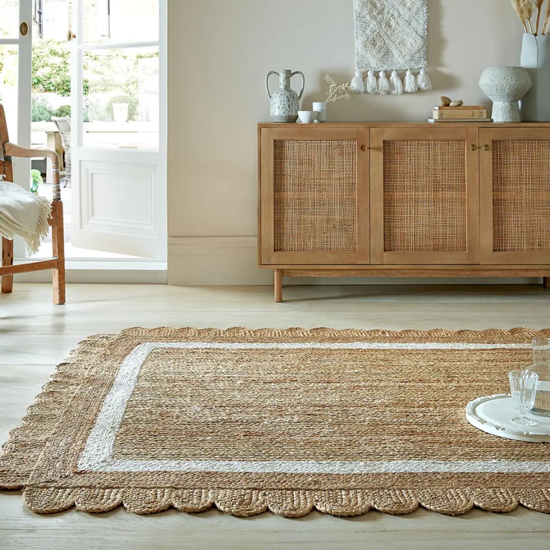 Juteteppich Grace | Beige