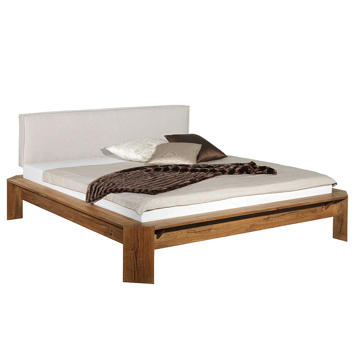 Bettgestell Motril 180 x 200cm | Braun