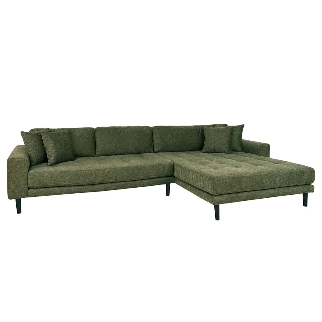 Ecksofa La Rose | Grün