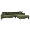Ecksofa La Rose | Grün