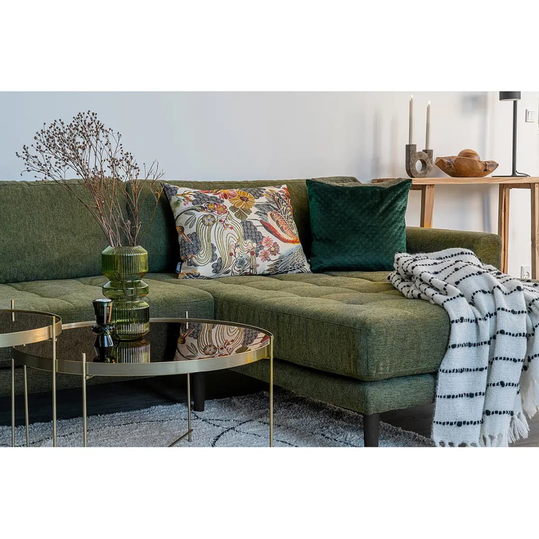 Ecksofa La Rose | Grün