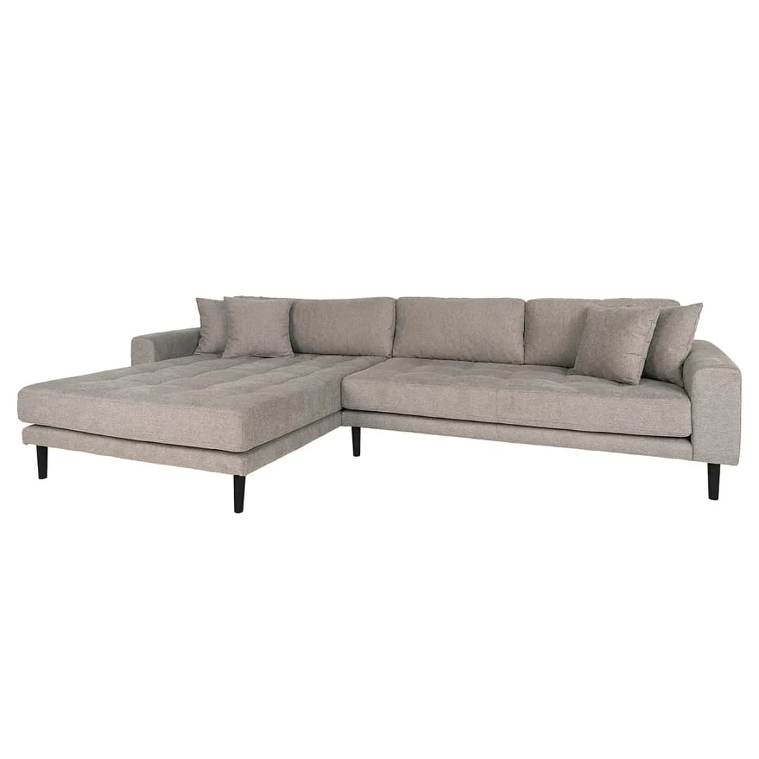 Ecksofa La Rose | Grau