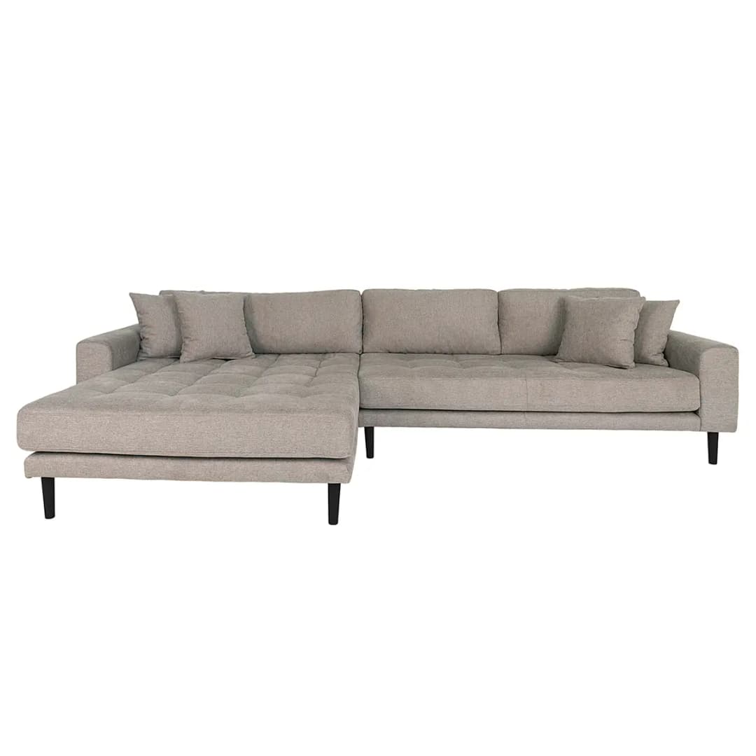 Ecksofa La Rose | Grau