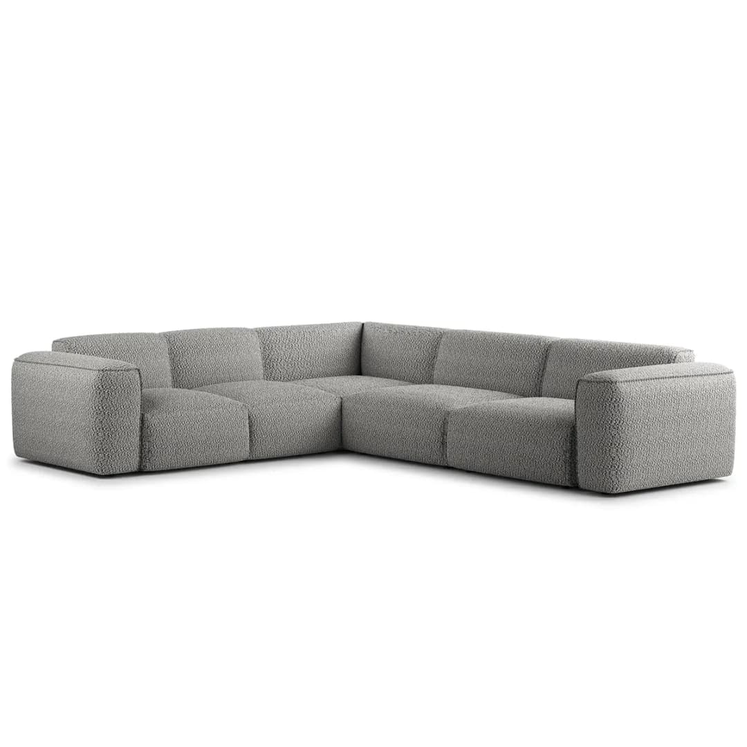 Ecksofa Bony | Grau