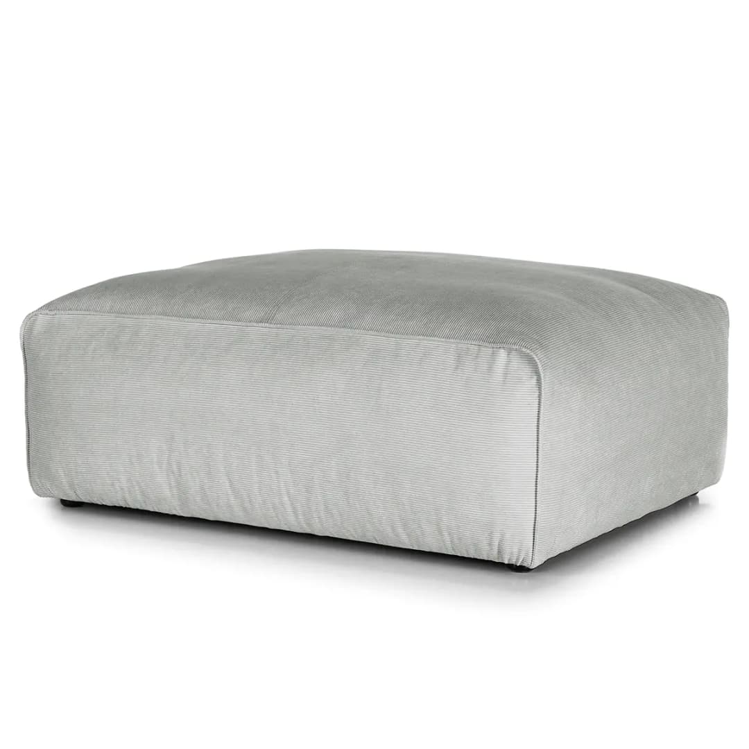 Polsterhocker | Grau