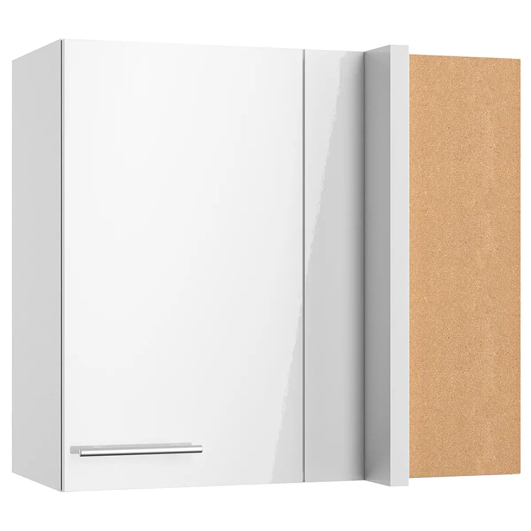 Eck-Hängeschrank III | Weiß