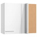 Eck-Hängeschrank III | Weiß