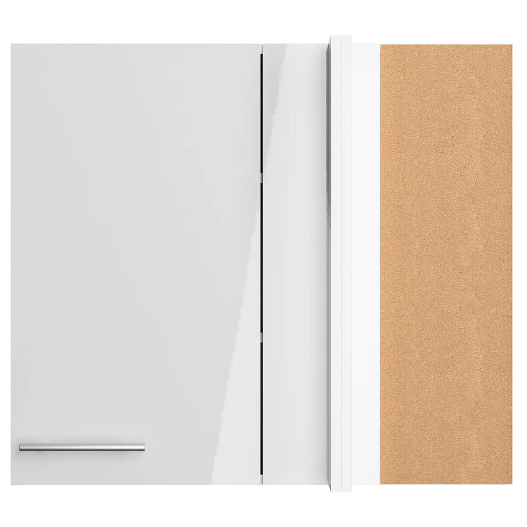 Eck-Hängeschrank III | Weiß