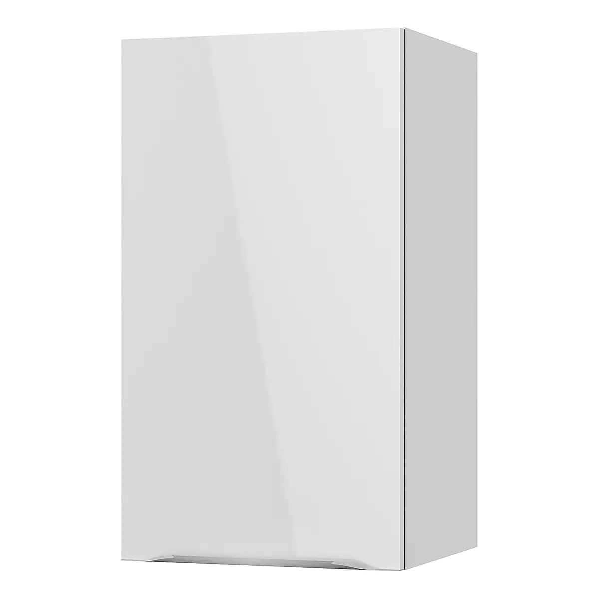 Hängeschrank III 40cm Weiß/Hochglanz Weiß | Weiß