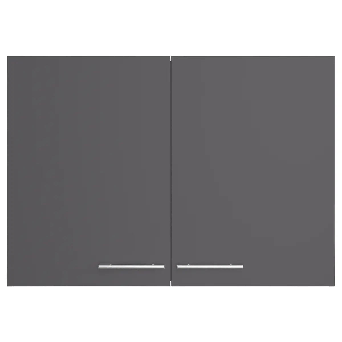 Hängeschrank VI 100cm Grau/Matt Anthrazit | Grau