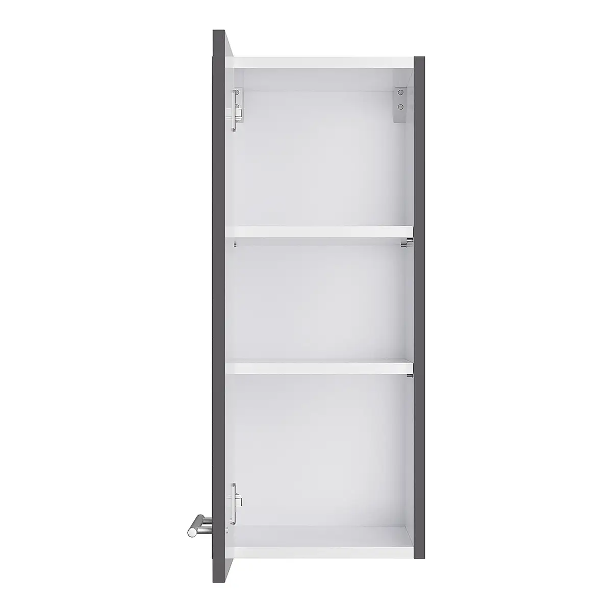 Hängeschrank VI 30cm Grau/Matt Anthrazit | Grau