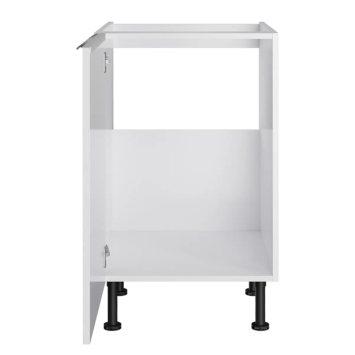 Spülenunterschrank 50cm Weiß/Hochglanz Weiß | Weiß