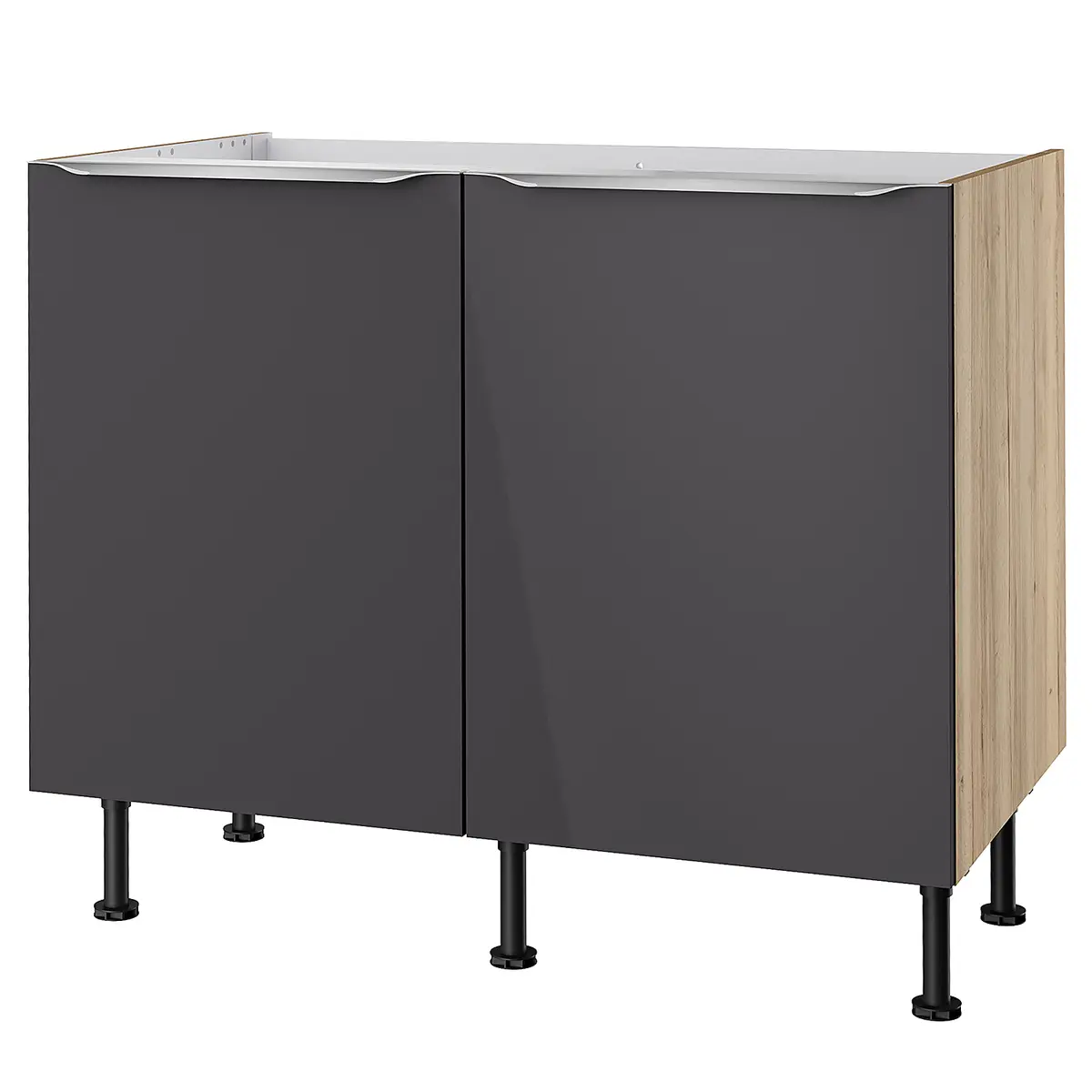Spülenunterschrank | Grau