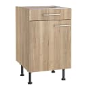 Unterschrank III 50cm Braun/Wildeiche Dekor | Braun