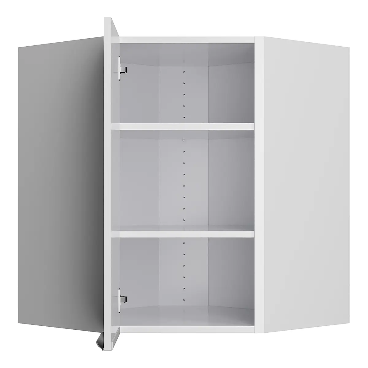 Eck-Hängeschrank II | Weiß