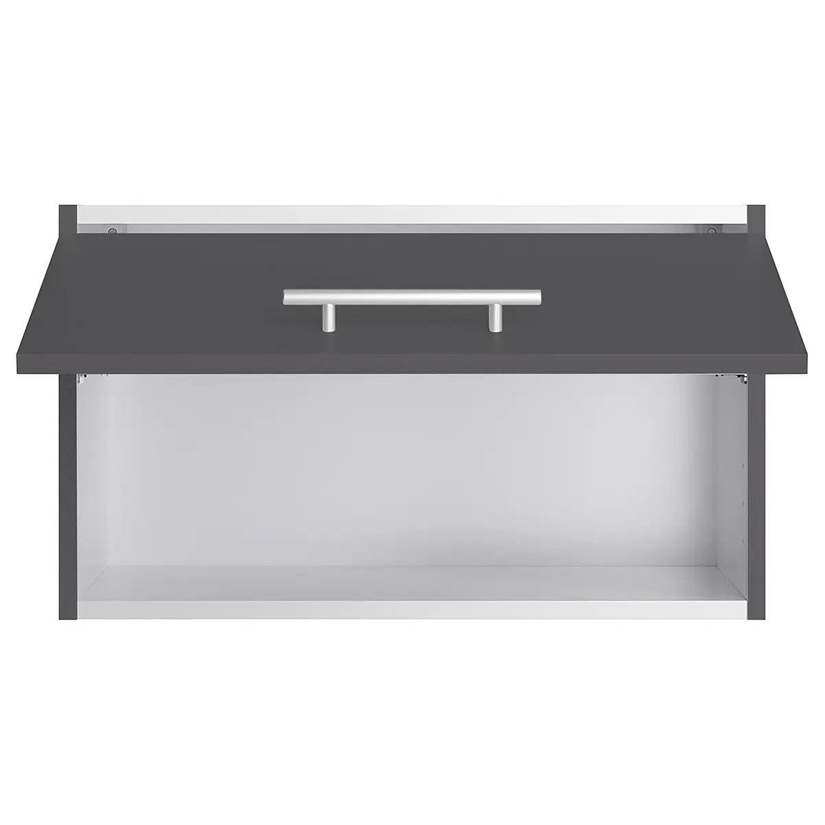 Hängeschrank V 60cm Grau/Matt Anthrazit | Grau