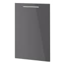 Geschirrspüler-Tür IV 45cm Grau/Anthrazit | Grau