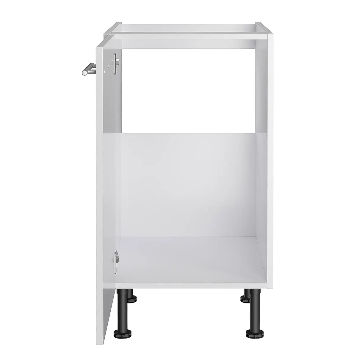 Spülenunterschrank II 45cm Weiß/Hochglanz Weiß | Weiß