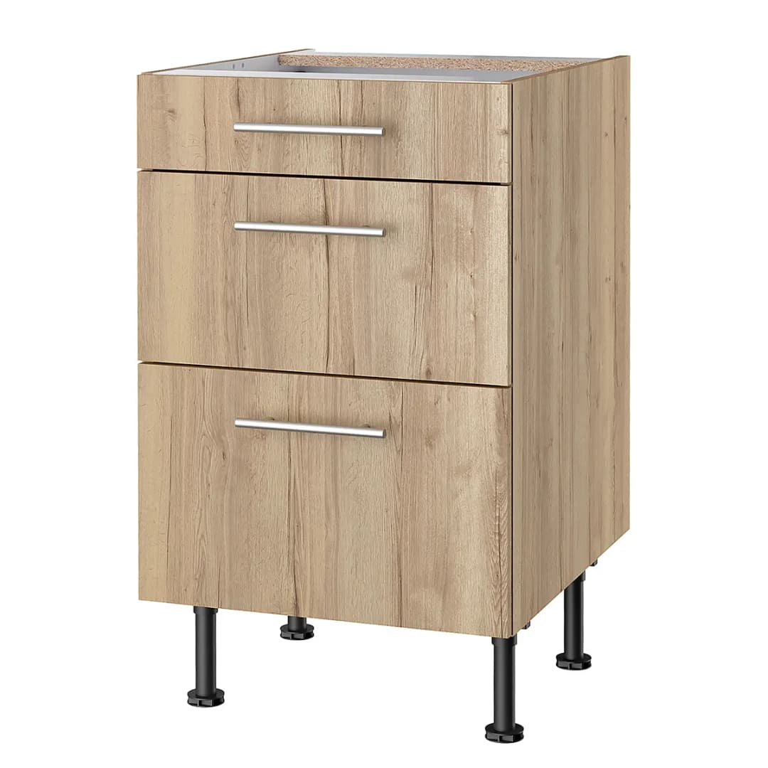 Unterschrank IV 50cm Braun/Wildeiche Dekor | Braun