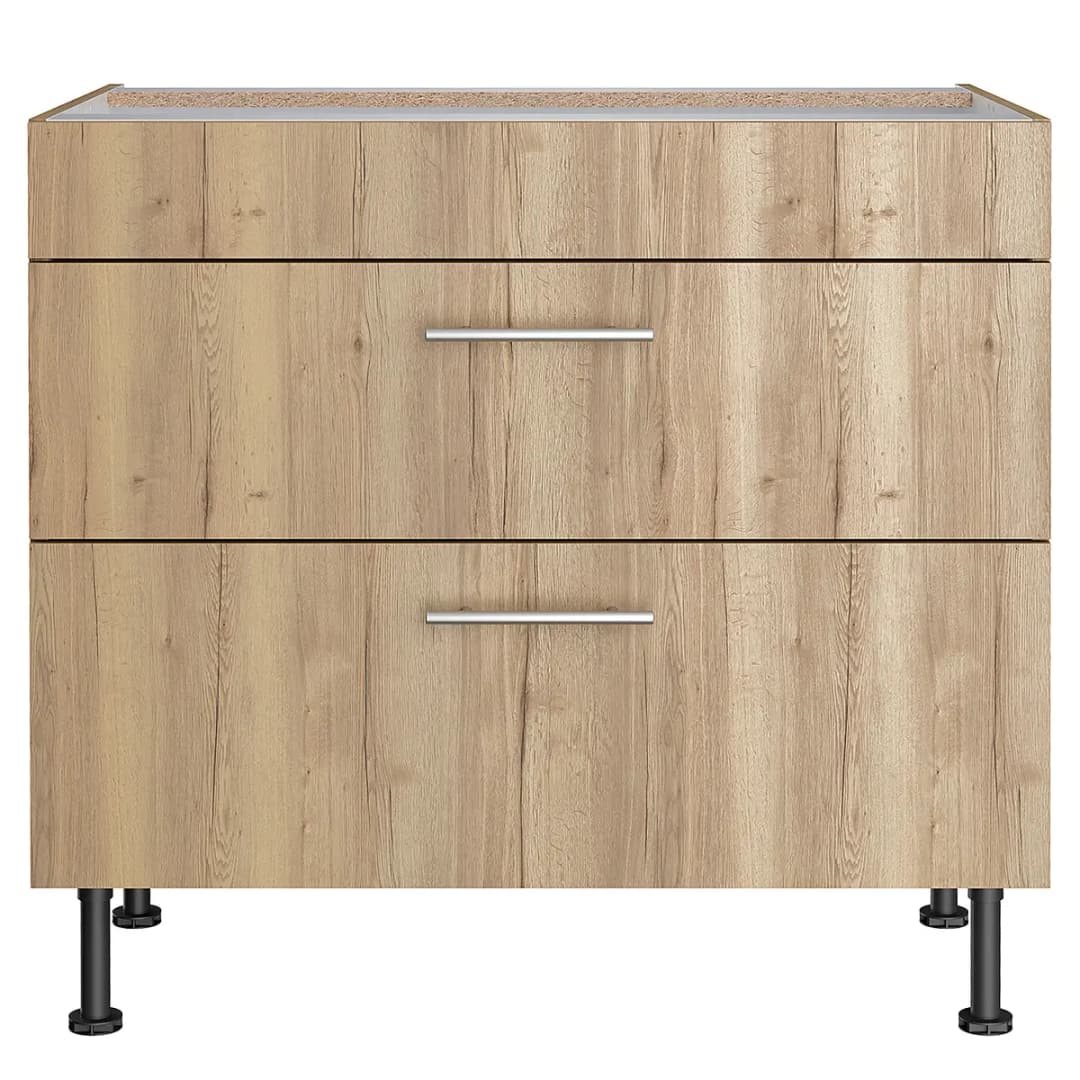 Kochfeld-Unterschrank II 90cm | Braun