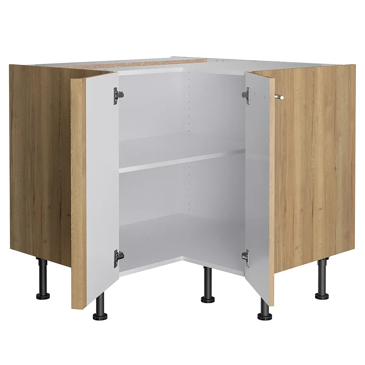 Eck-Unterschrank IV | Braun