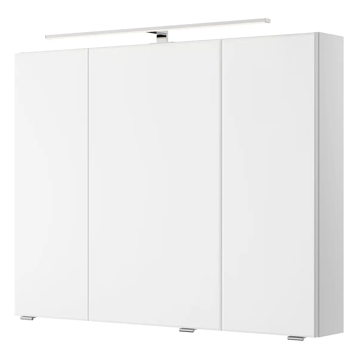 Spiegelschrank 4035 II 90cm Weiß/Weiß | Weiß