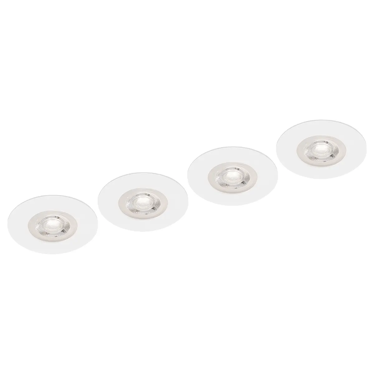 LED-Einbauleuchte Kulana III 4er Set | Weiß