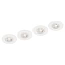 LED-Einbauleuchte Kulana III 4er Set | Weiß