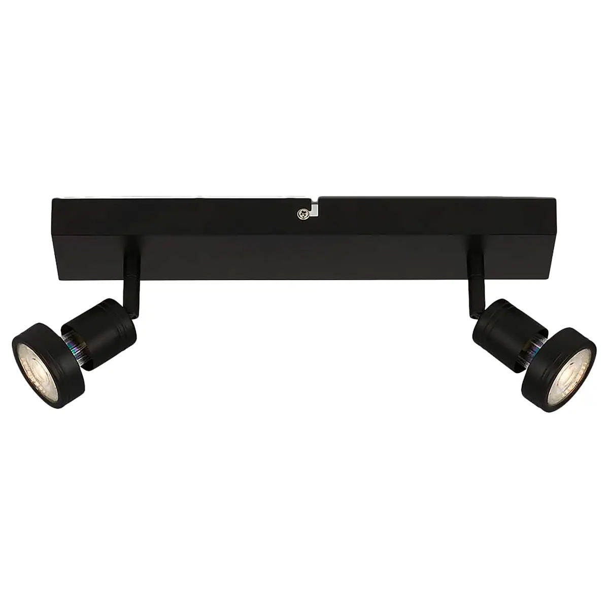 LED-Deckenleuchte Rugi | Schwarz