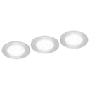 LED-Einbauleuchte Slank | Silber