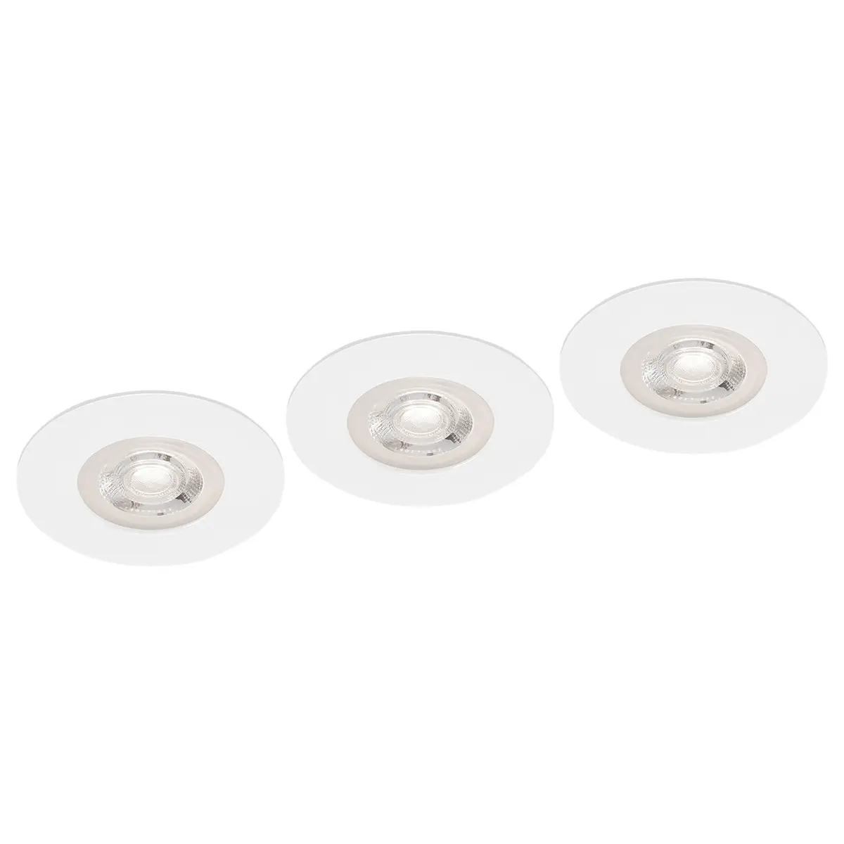 LED-Einbauleuchte Kulana I 3er Set | Weiß