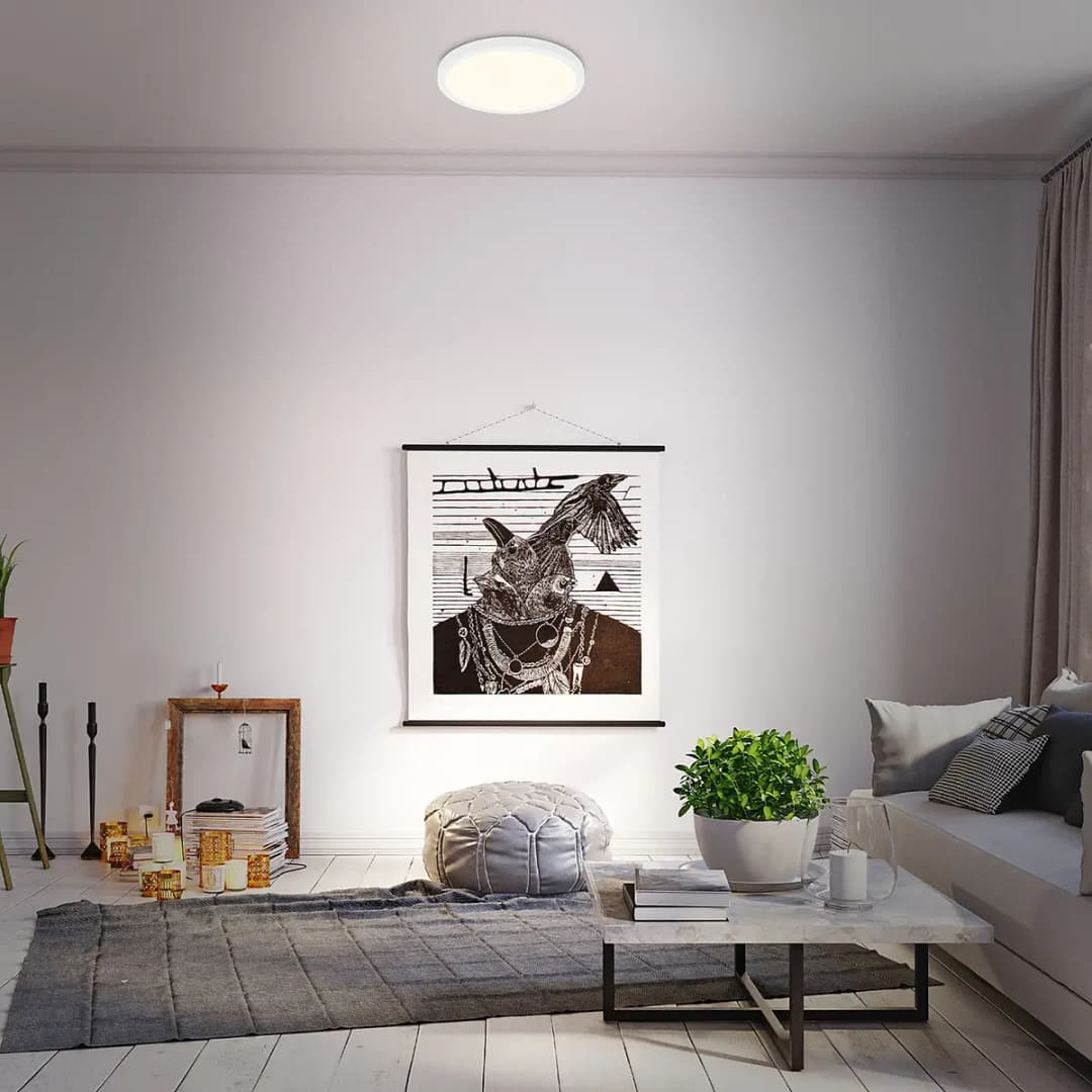 LED-Deckenleuchte Runa IV | Weiß